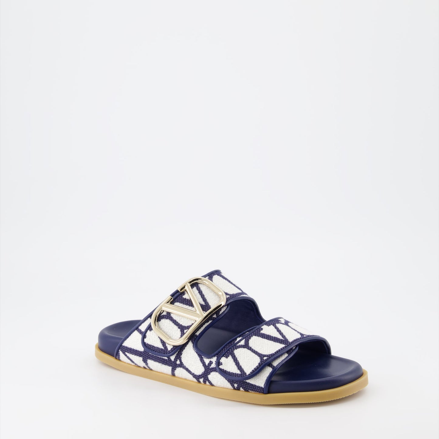 Valentino Garavani, VLogo sandals, luxury women's footwear, designer sandals, elegant women's shoes