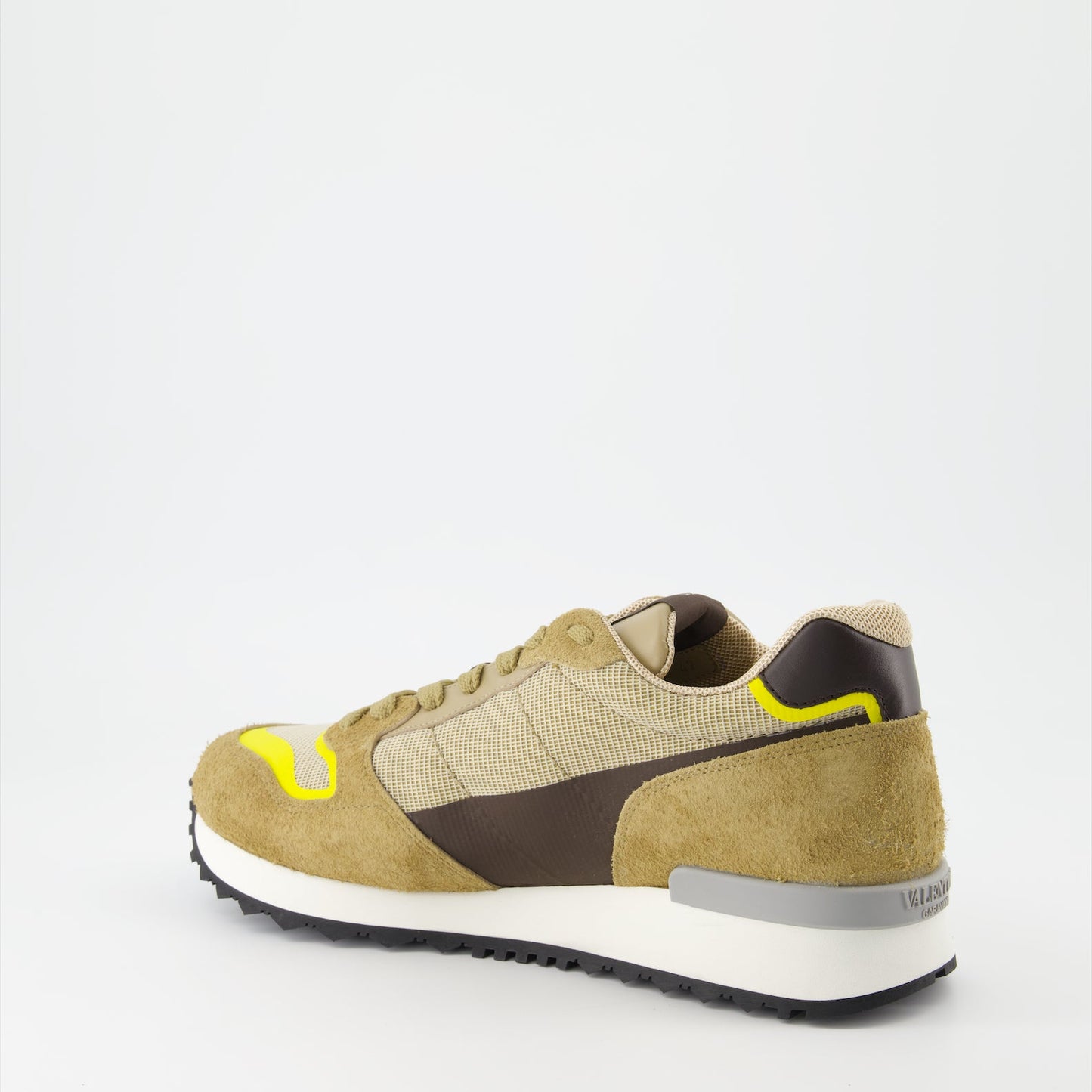 Valentino Garavani, VLogo Pace Sneakers, Beige Sneakers, Luxury Men's Footwear, High-end Men's Shoes