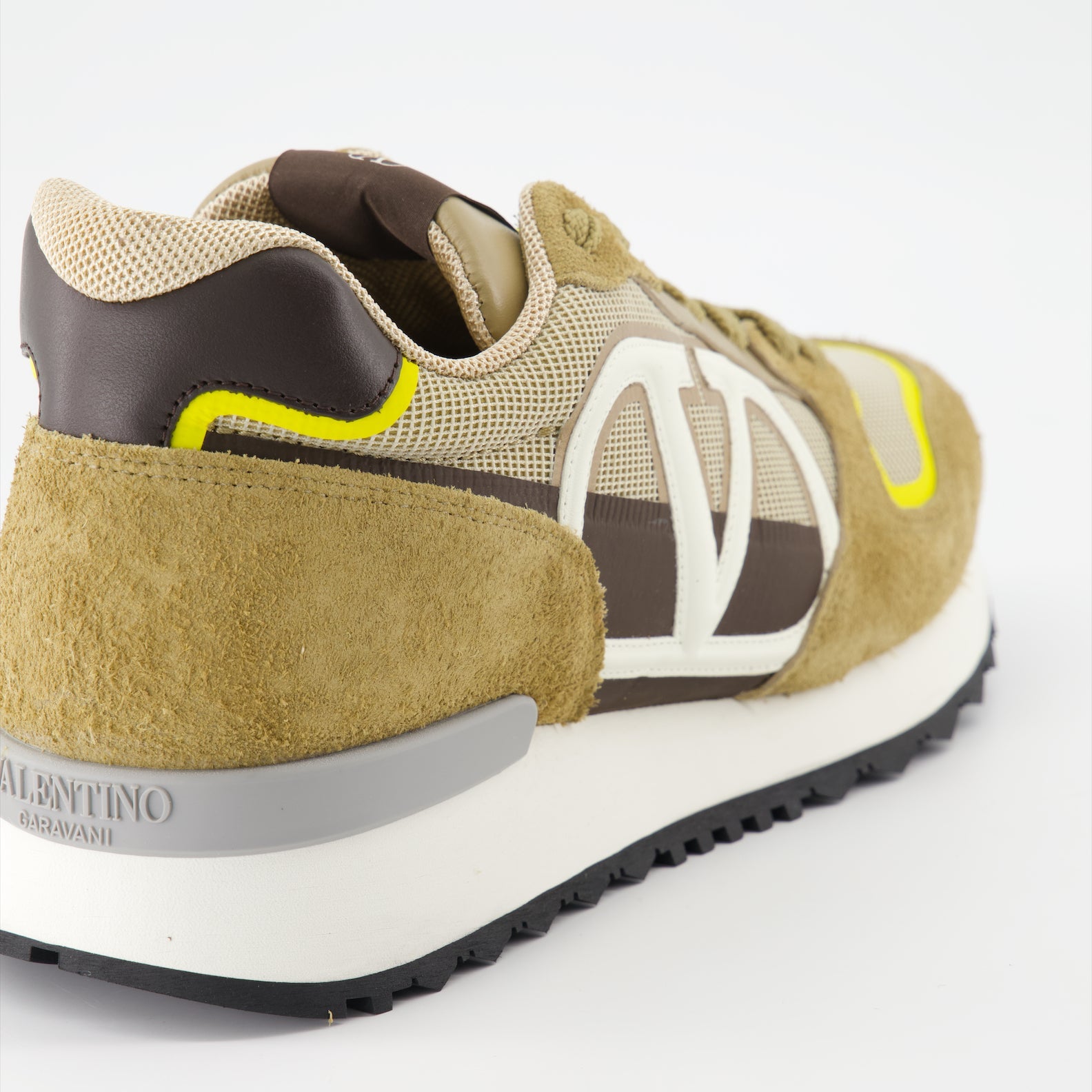 Valentino Garavani, VLogo Pace Sneakers, Beige Sneakers, Luxury Men's Footwear, High-end Men's Shoes