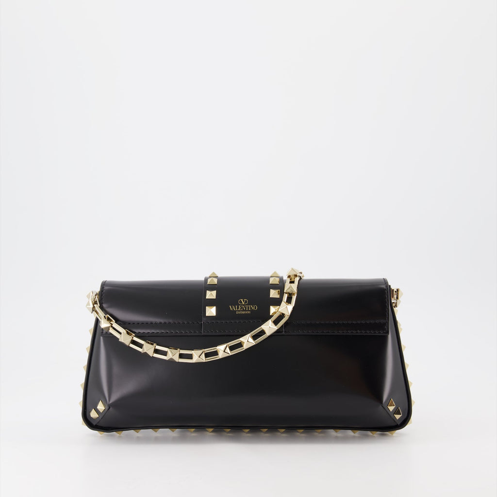 Valentino Garavani, Rockstud, leather bag, luxury accessories, black handbag