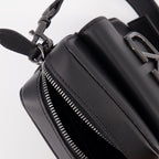 Valentino Garavani, Locò Noir Bag, luxury women's bags, designer accessories, black leather bag