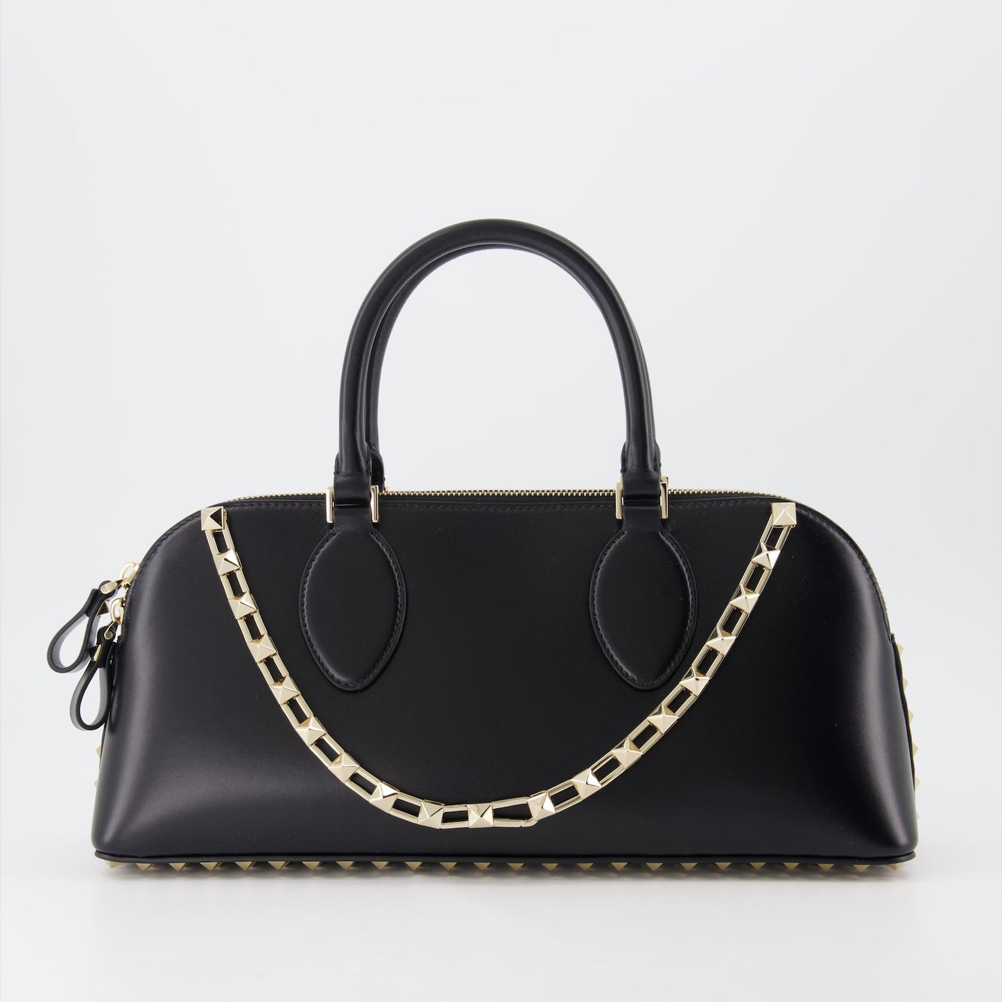 Valentino Garavani, Rockstud handbag, leather handbag, luxury accessories, women's designer bags