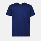 Immagine della T-shirt classica OB blu di Orlebar Brown per uomini - Stagione Autunno-Inverno 2023 - Vista posteriore