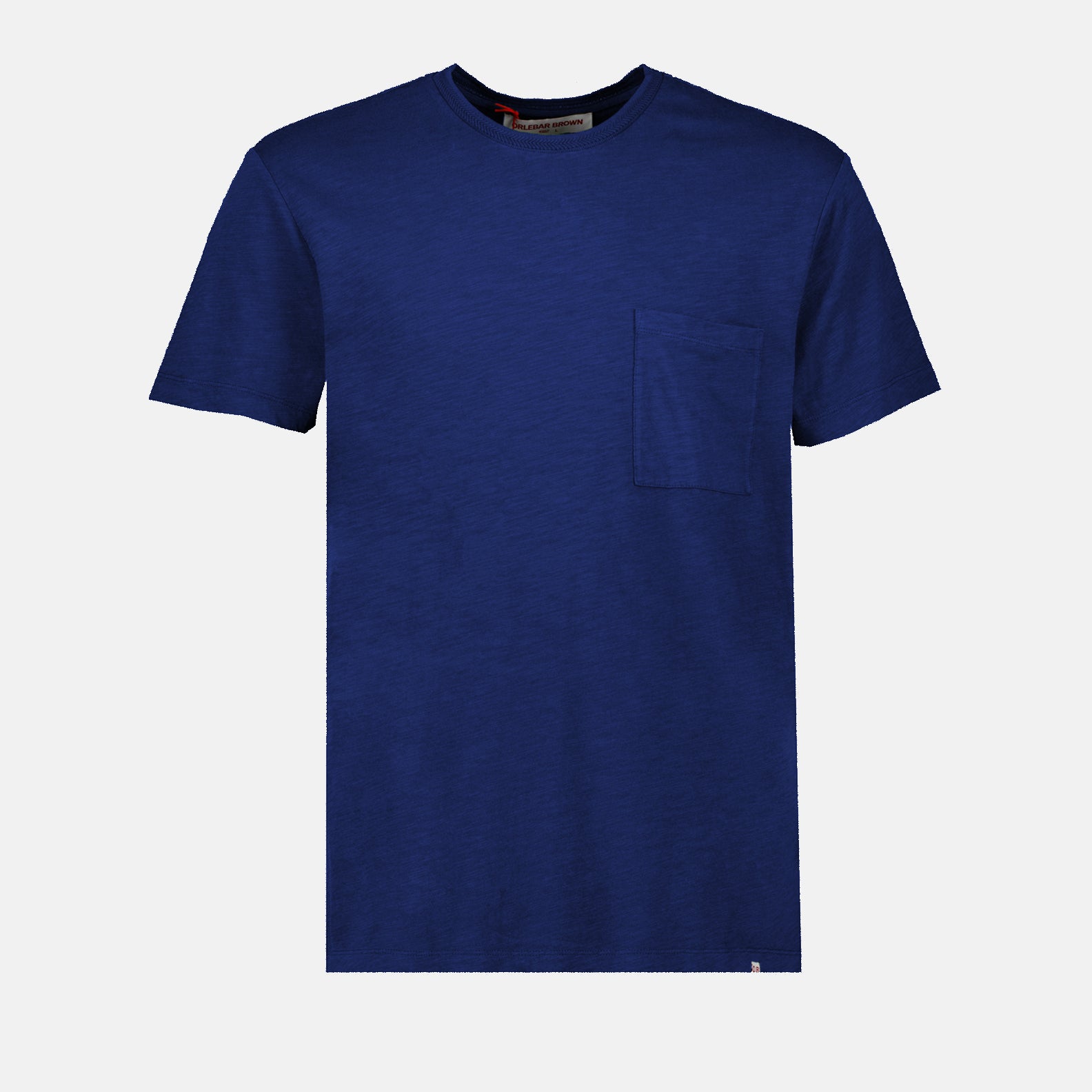 Orlebar Brown, Blue OB Classic T-Shirt, Men's Luxury T-Shirt, Designer T-Shirt, Men's Fashion