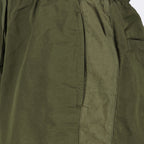 Orlebar Brown shorts, luxury casualwear, men's designer shorts, vert kaki shorts, refined leisurewear