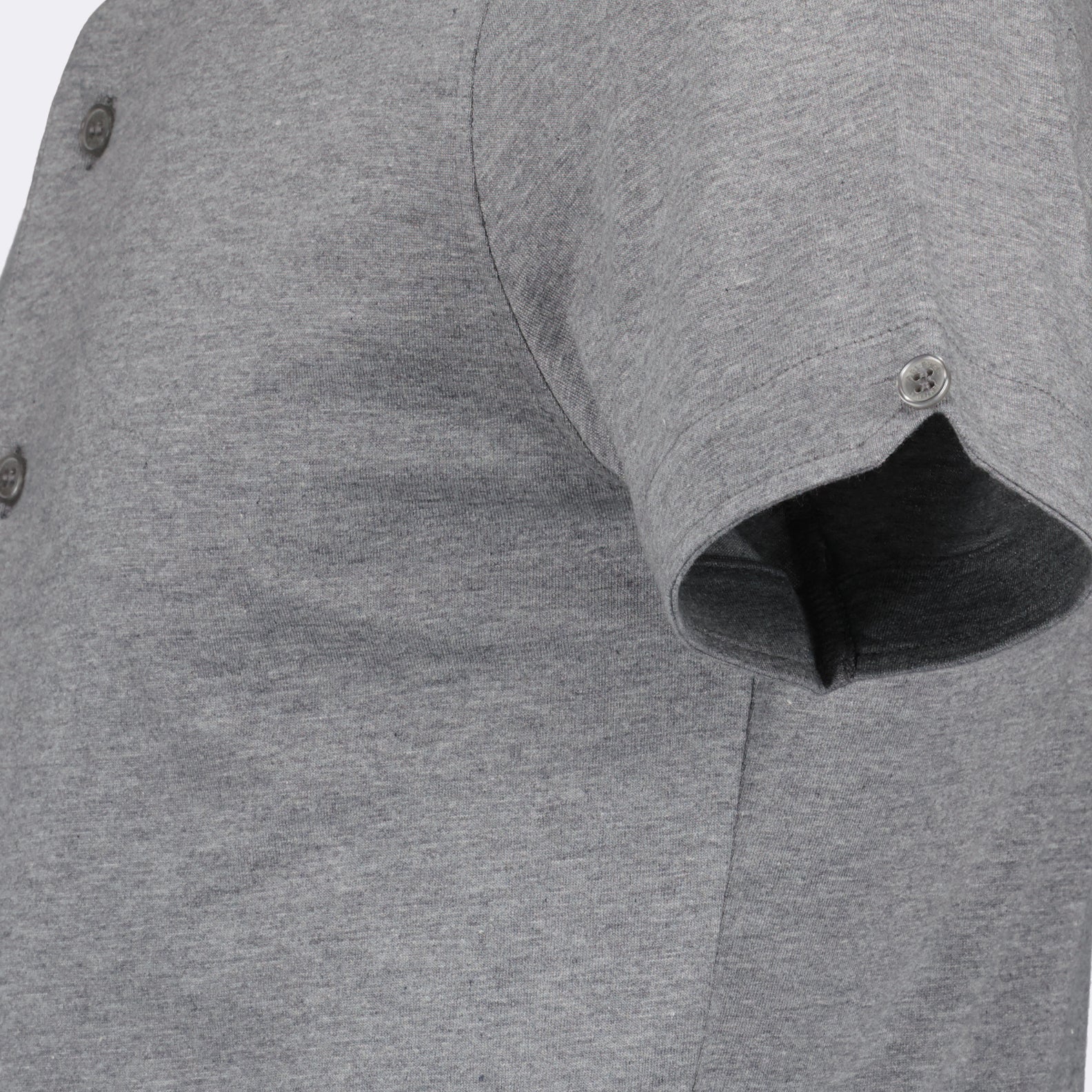 Orlebar Brown, Polo Sebastian, luxury men's polo, grey polo shirt, designer menswear