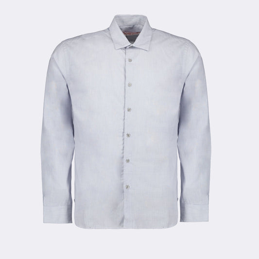 Orlebar Brown, Giles Cotton Shirt, Men's luxury shirt, Premium cotton shirt, Elegant men's wear