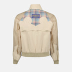Pendleton bomber jacket, Maison Margiela unisex jacket, luxury bomber jacket, designer bomber jacket, high-end fashion