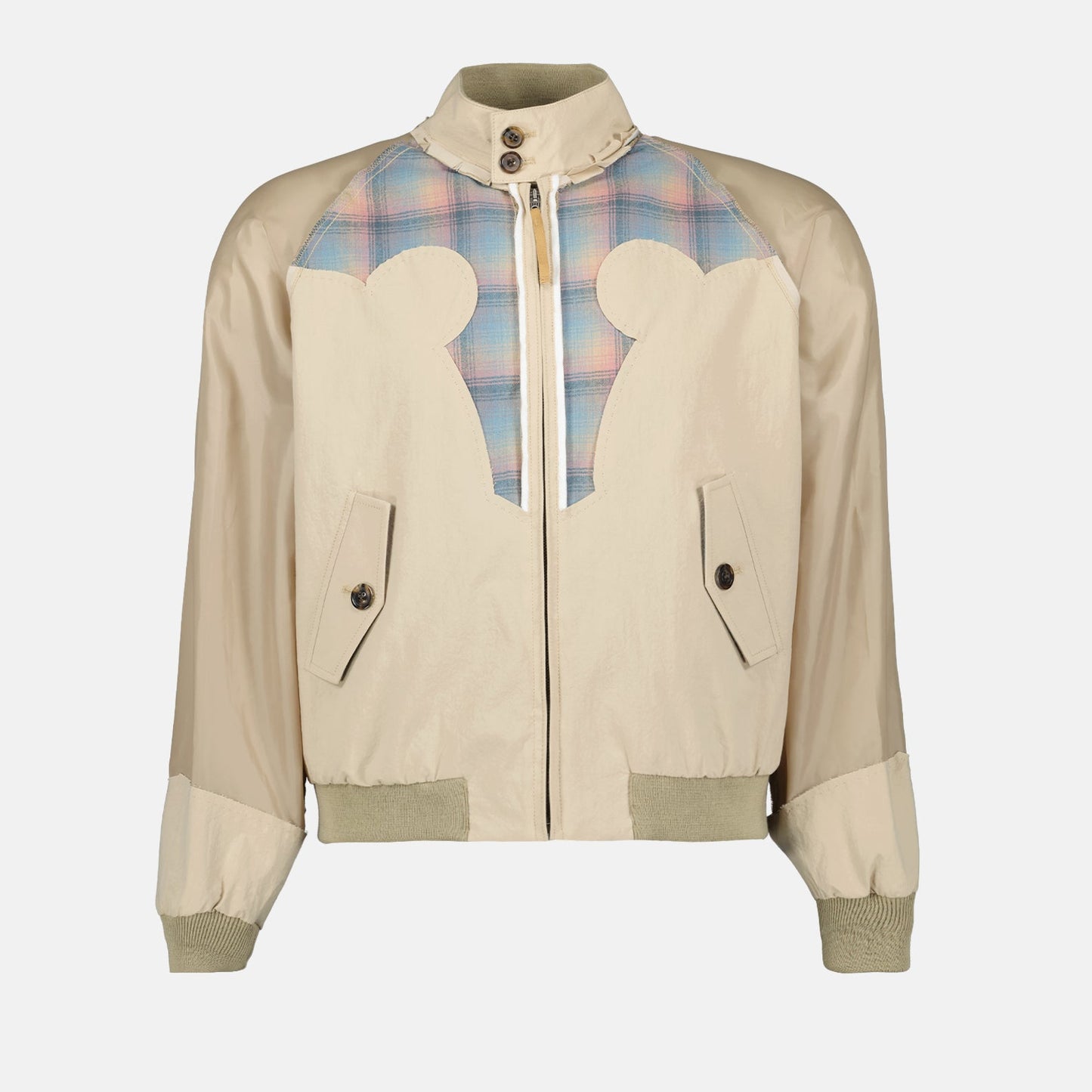 Pendleton bomber jacket, Maison Margiela unisex jacket, luxury bomber jacket, designer bomber jacket, high-end fashion