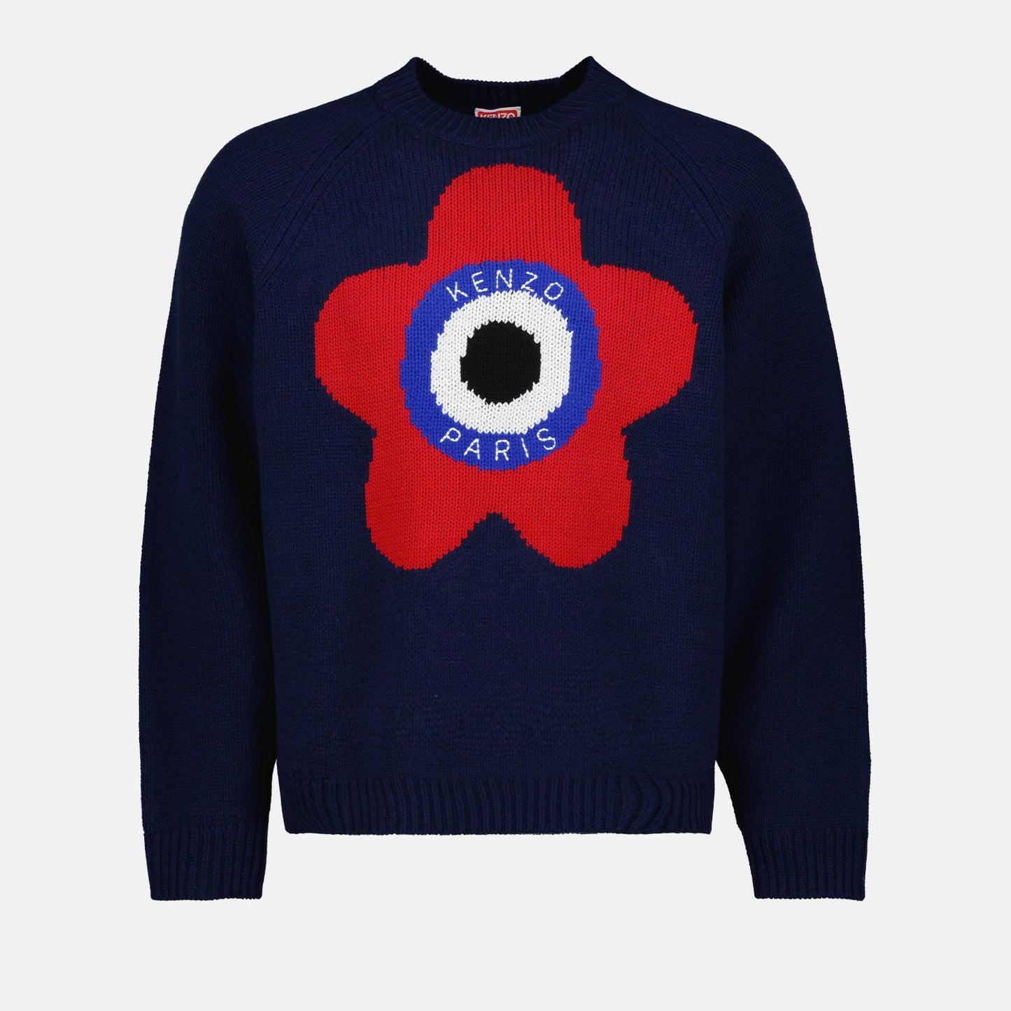 Kenzo, Blue Sweater, Luxury Clothing, Target Design, High-End Fashion