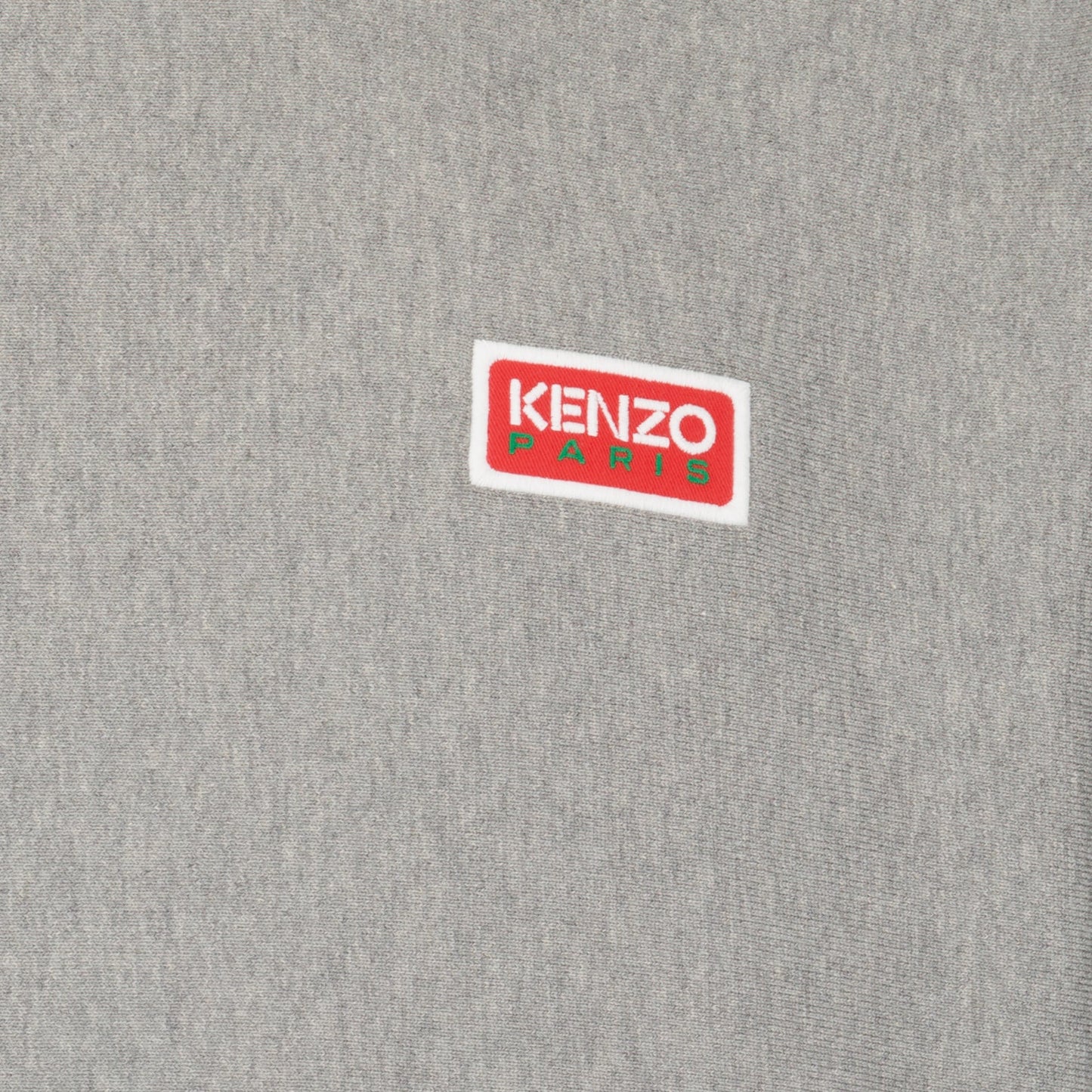 Kenzo grey hoodie, men's luxury fashion, designer logo hoodie, Kenzo men's apparel, high-end hoodie