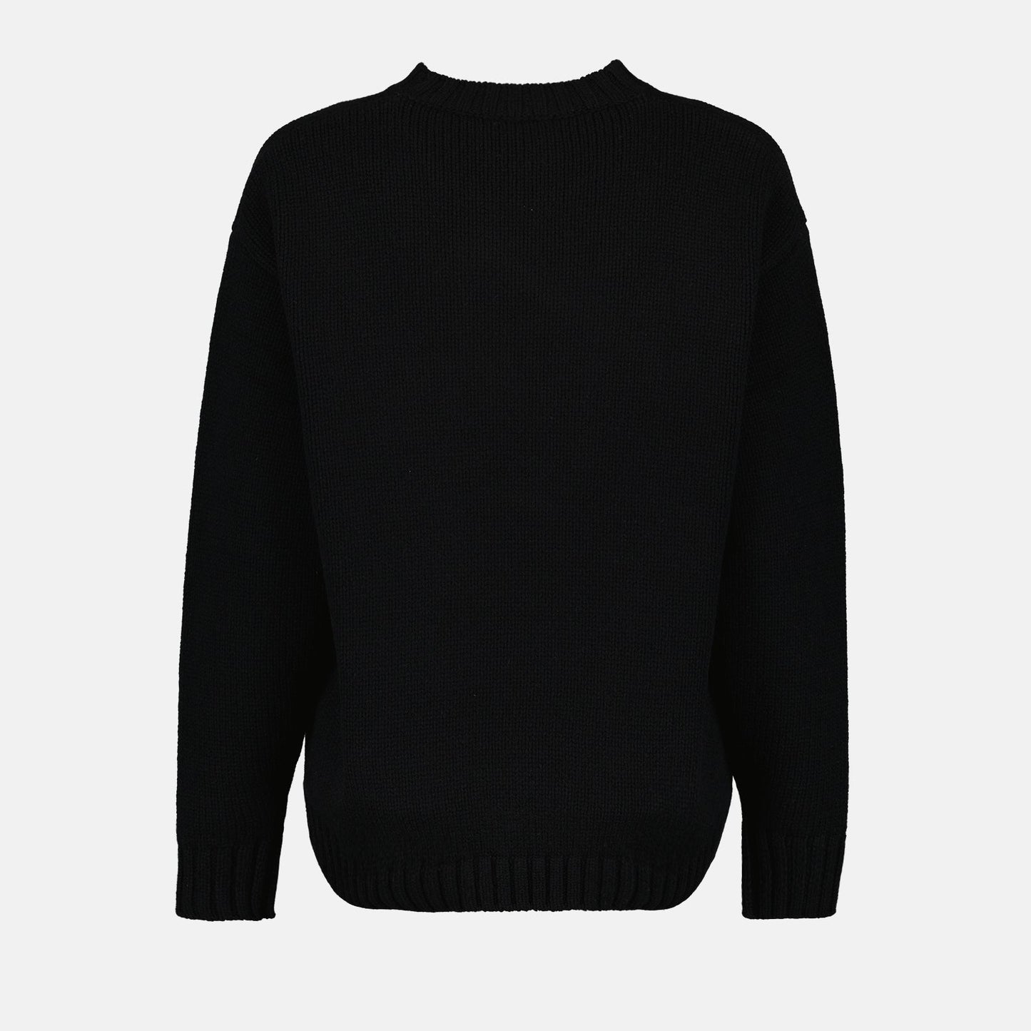 Kenzo, Paris Black Sweater, Luxury Women's Sweater, Designer Clothing, Kenzo Paris