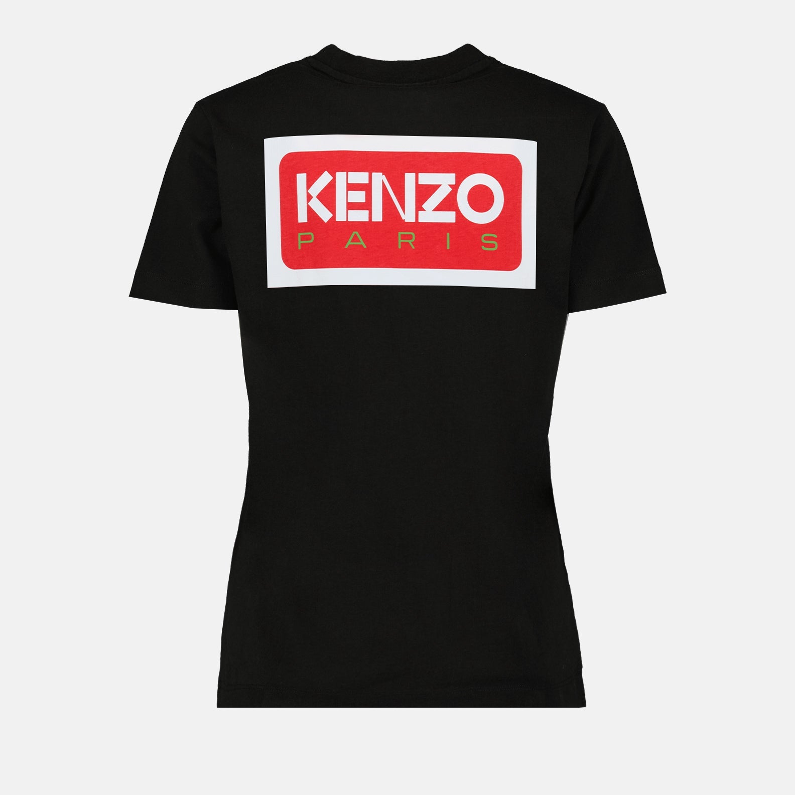 Kenzo, Women's T-shirt, Luxury fashion, Logo T-shirt, Black T-shirt