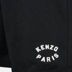 Kenzo Bermuda shorts, luxury men's shorts, black cotton shorts, high-end fashion, designer men's clothing