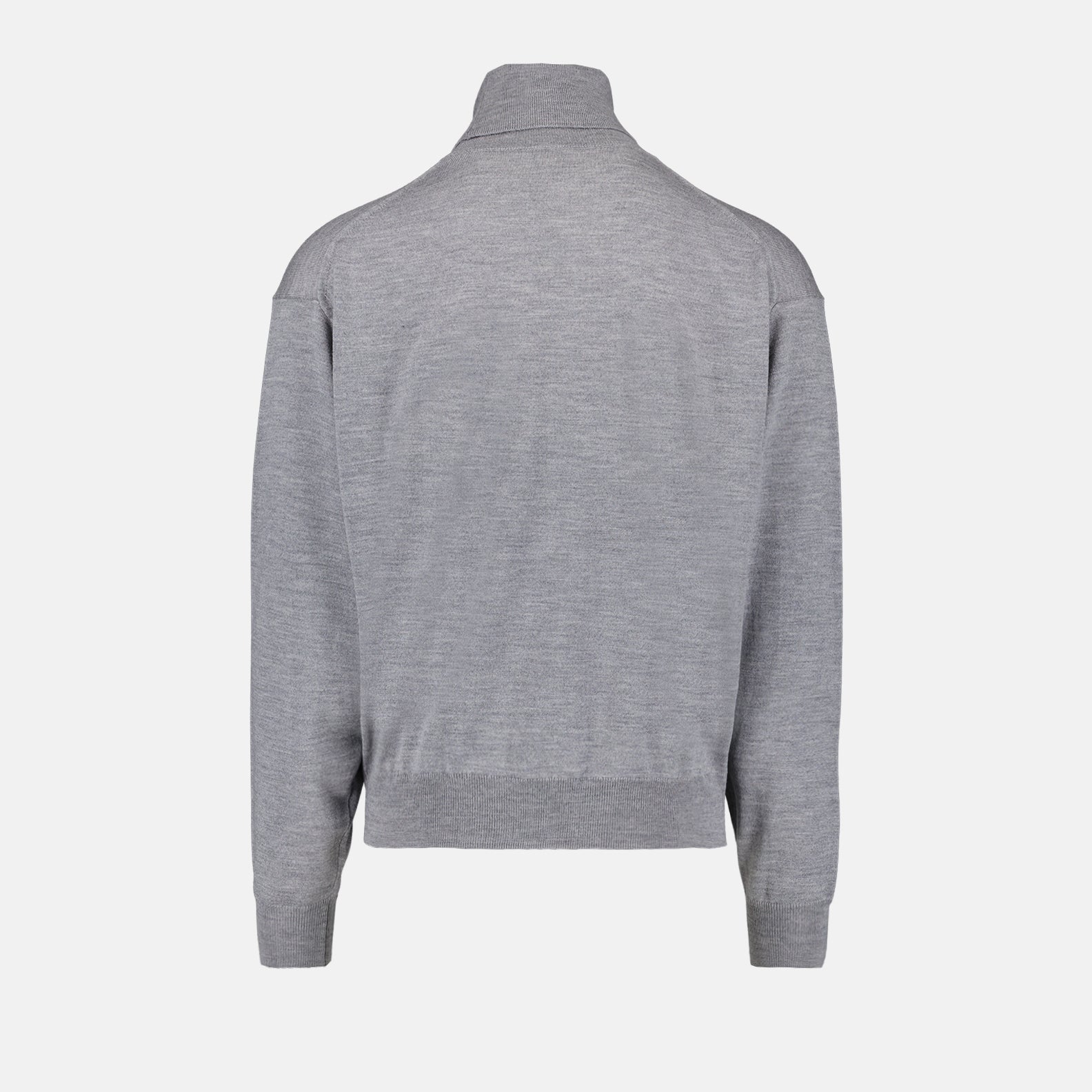 Kenzo pullover, grey pullover, luxury menswear, designer pullover, high-end fashion