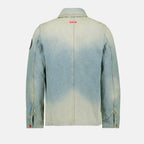 denim jacket, Kenzo, luxury fashion, casual sophistication, high-end clothing