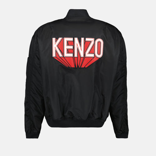 Kenzo, Bomber Jacket, 3D Design, Luxury Fashion, Men's Designer Clothing