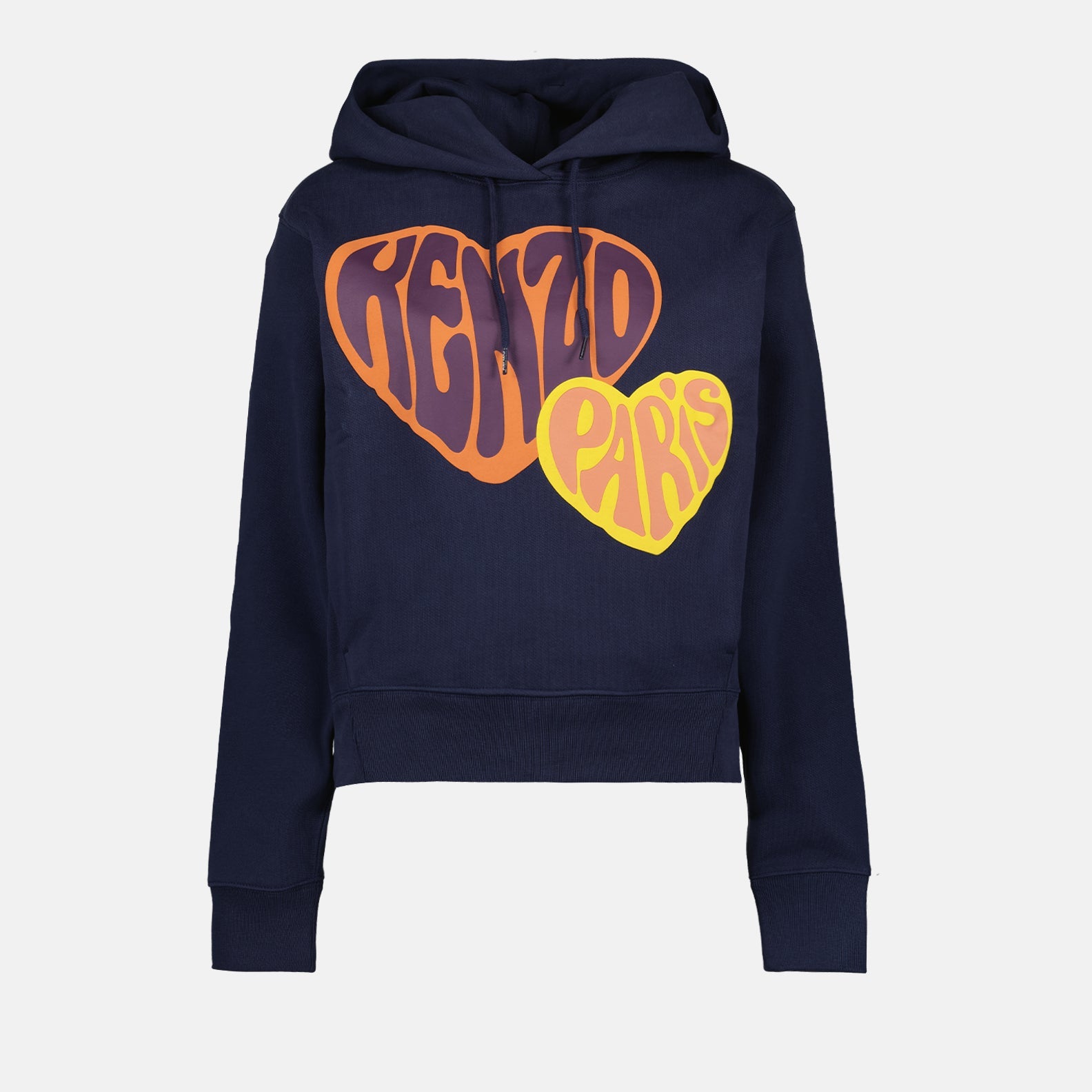 Kenzo Paris, Women's hoodie, luxury streetwear, heart design hoodie, designer women's fashion