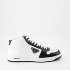 Prada, High-Top Sneakers, Men's Luxury Footwear, Designer Sneakers, Fashion Sneakers