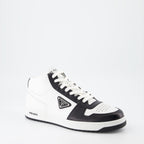Prada, High-Top Sneakers, Men's Luxury Footwear, Designer Sneakers, Fashion Sneakers