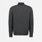 Prada, Cashmere Grey Jacket, Men's Luxury Jacket, Sophisticated Men's Wear, High-End Fashion