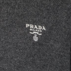 Prada, Cashmere Grey Jacket, Men's Luxury Jacket, Sophisticated Men's Wear, High-End Fashion
