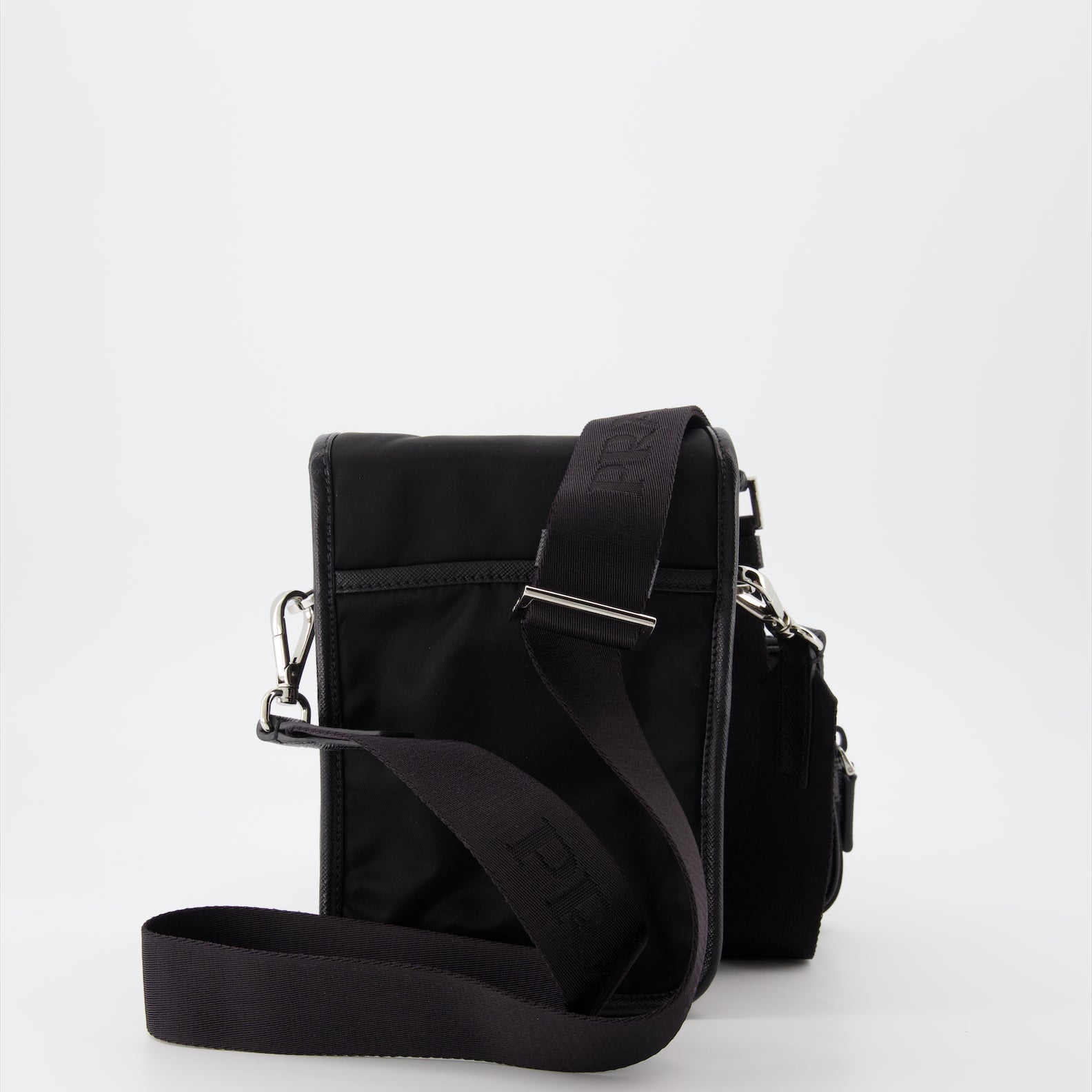 Saffiano leather bag, shoulder bag, adjustable strap, luxury accessory, men's fashion