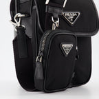 Saffiano leather bag, shoulder bag, adjustable strap, luxury accessory, men's fashion