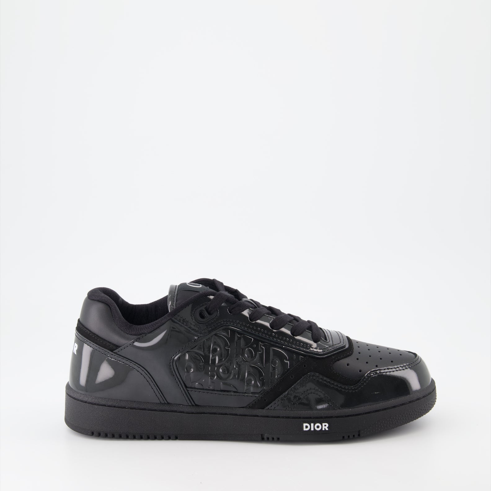 Dior sneakers, patent leather sneakers, men's luxury shoes, high-end footwear, designer sneakers