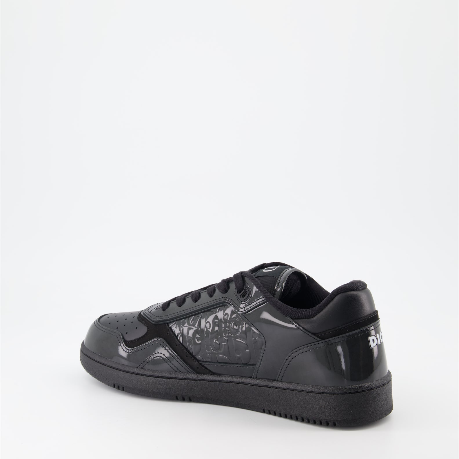 Dior sneakers, patent leather sneakers, men's luxury shoes, high-end footwear, designer sneakers