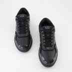 Dior sneakers, patent leather sneakers, men's luxury shoes, high-end footwear, designer sneakers