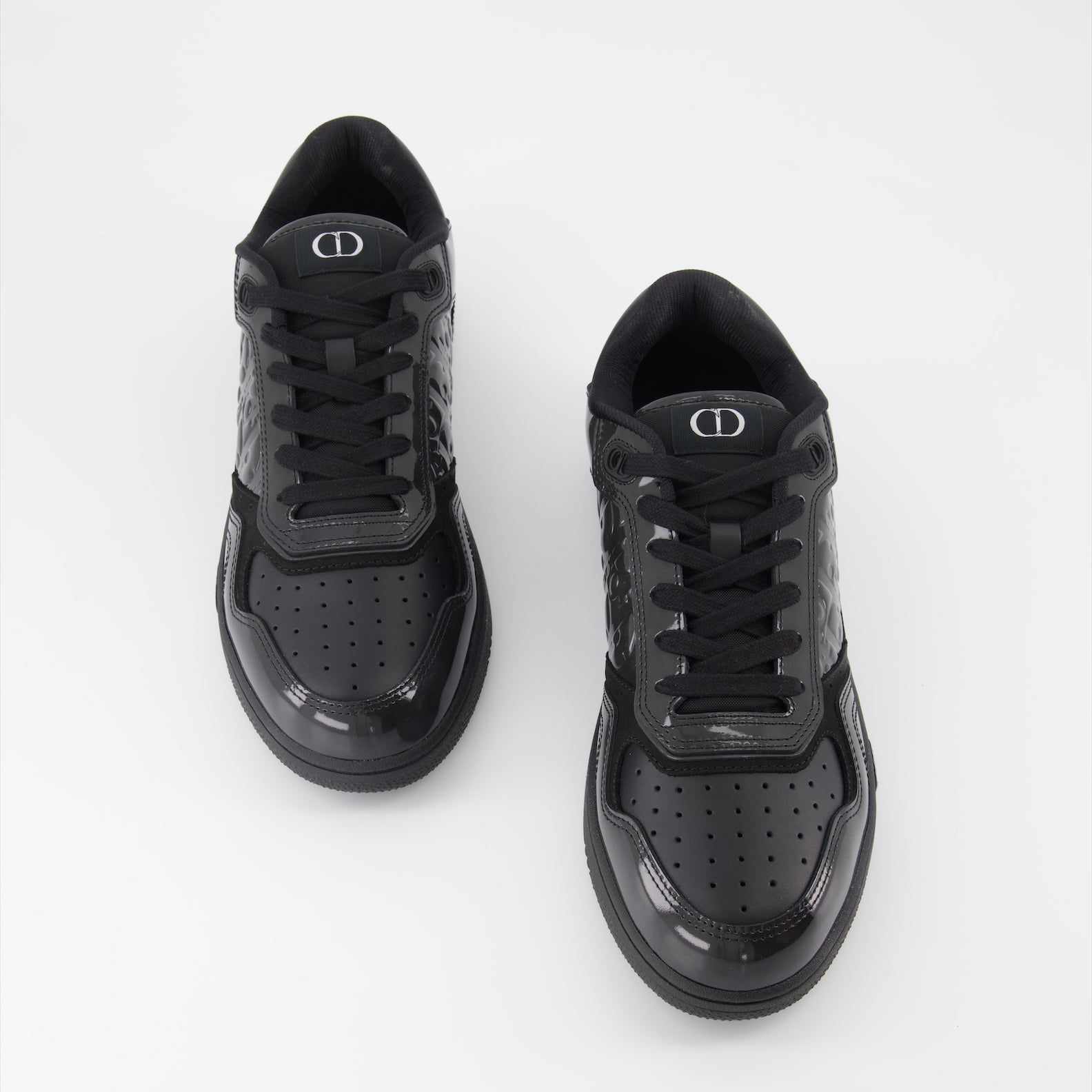Dior sneakers, patent leather sneakers, men's luxury shoes, high-end footwear, designer sneakers