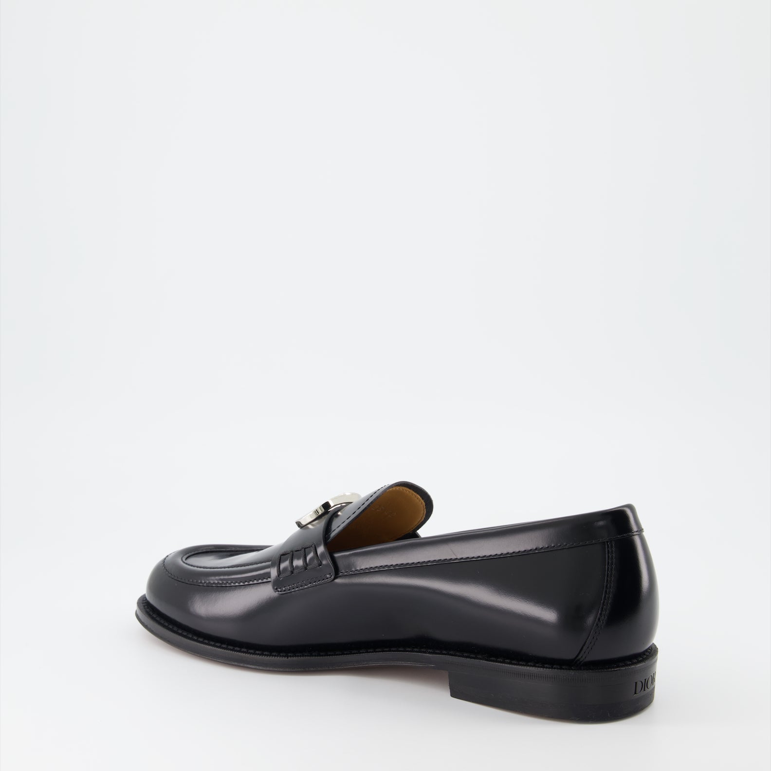 Dior mens shoes, luxury moccasins, black moccasins Dior, sophisticated footwear, high-end men's fashion