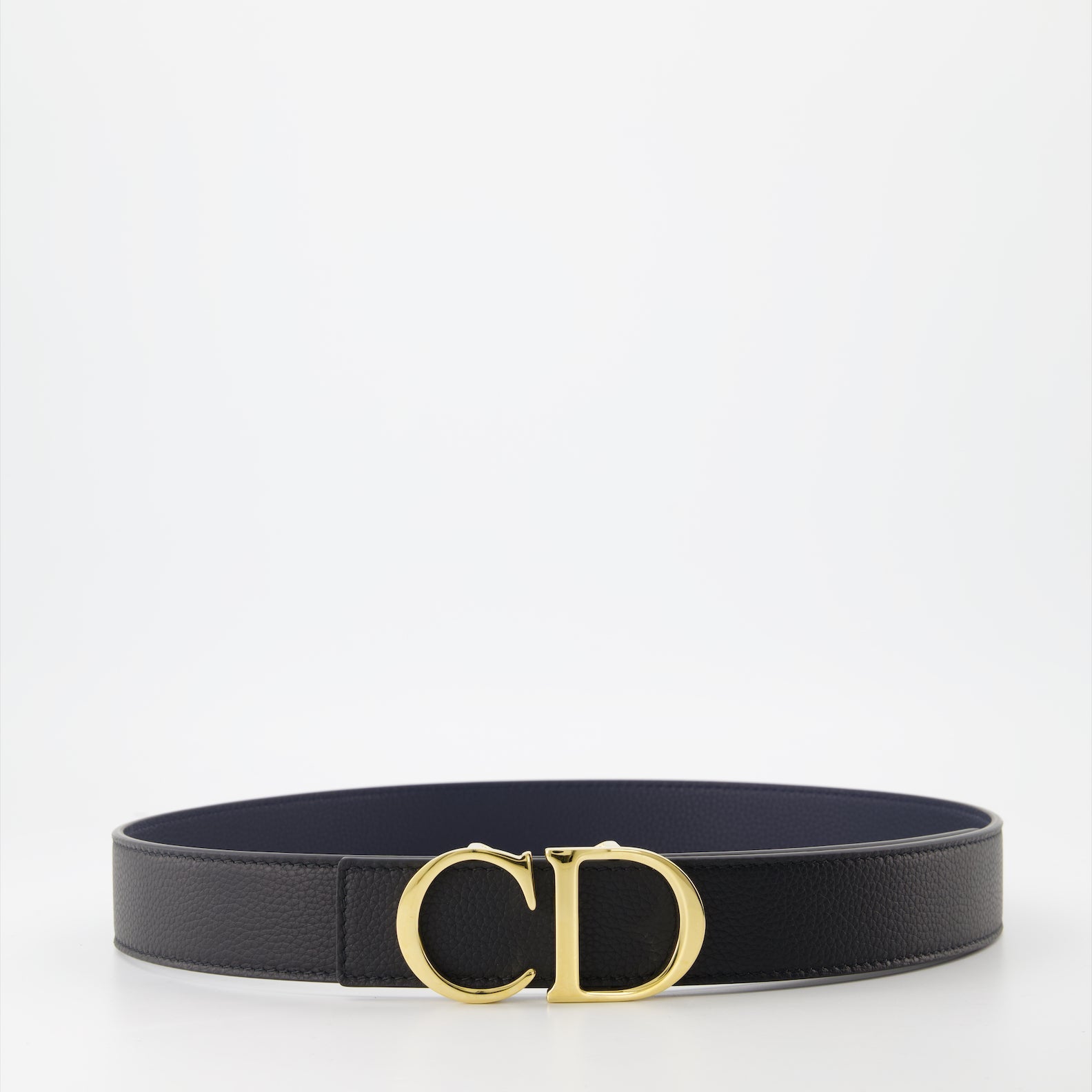 Dior belt, reversible belt, luxury accessories, gold buckle belt, designer belt