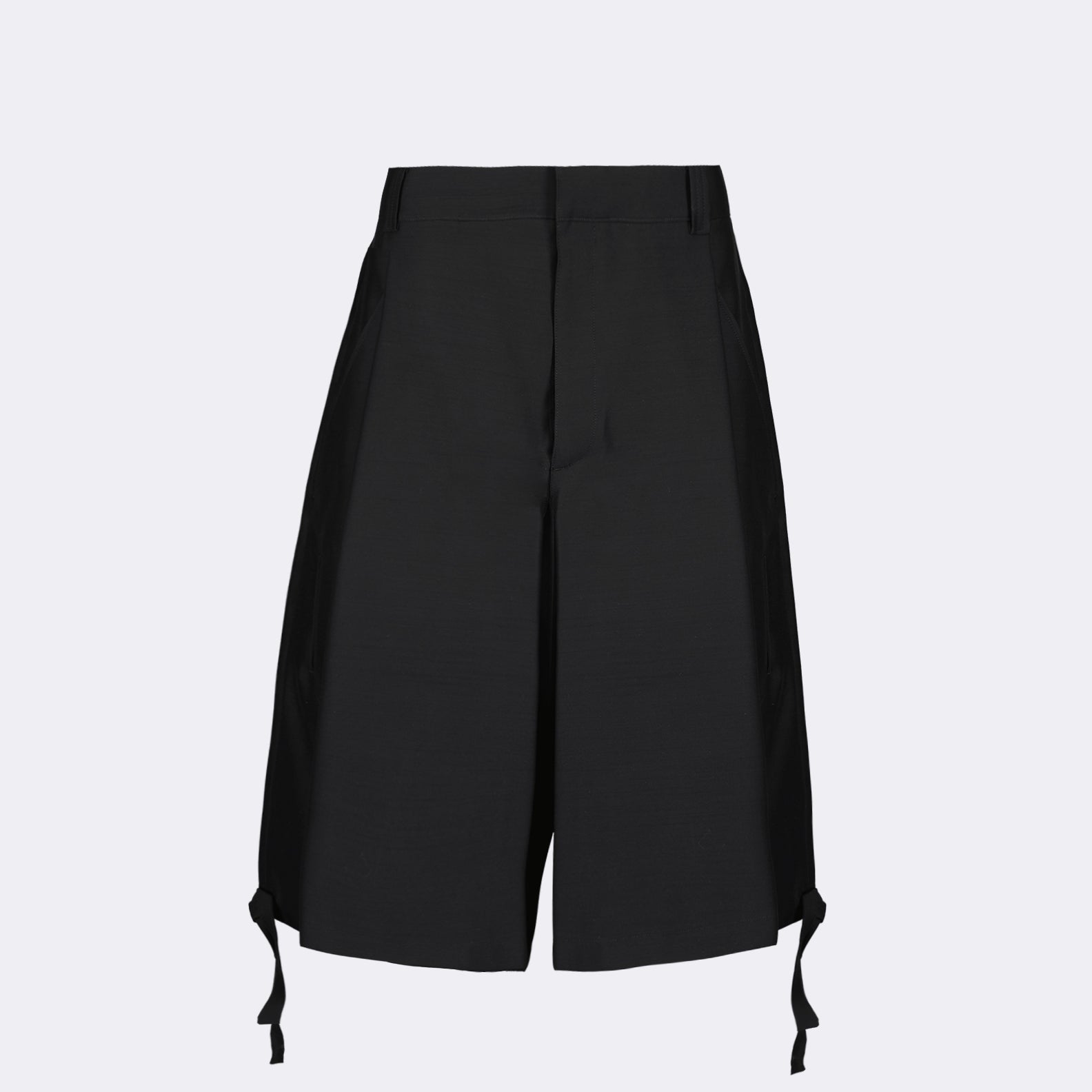 Dior Bermuda Shorts, Luxury Wool Shorts, Elegant Menswear, High-End Fashion, Designer Shorts