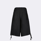 Dior Bermuda Shorts, Luxury Wool Shorts, Elegant Menswear, High-End Fashion, Designer Shorts
