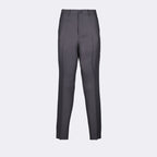 Image of Grey Trousers CL 19.5 by Dior for Men - Season Autumn-Winter 2023 - Front View