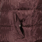 Dior, sleeveless down jacket, Oblique Bordeaux, men's luxury outerwear, Dior jacket