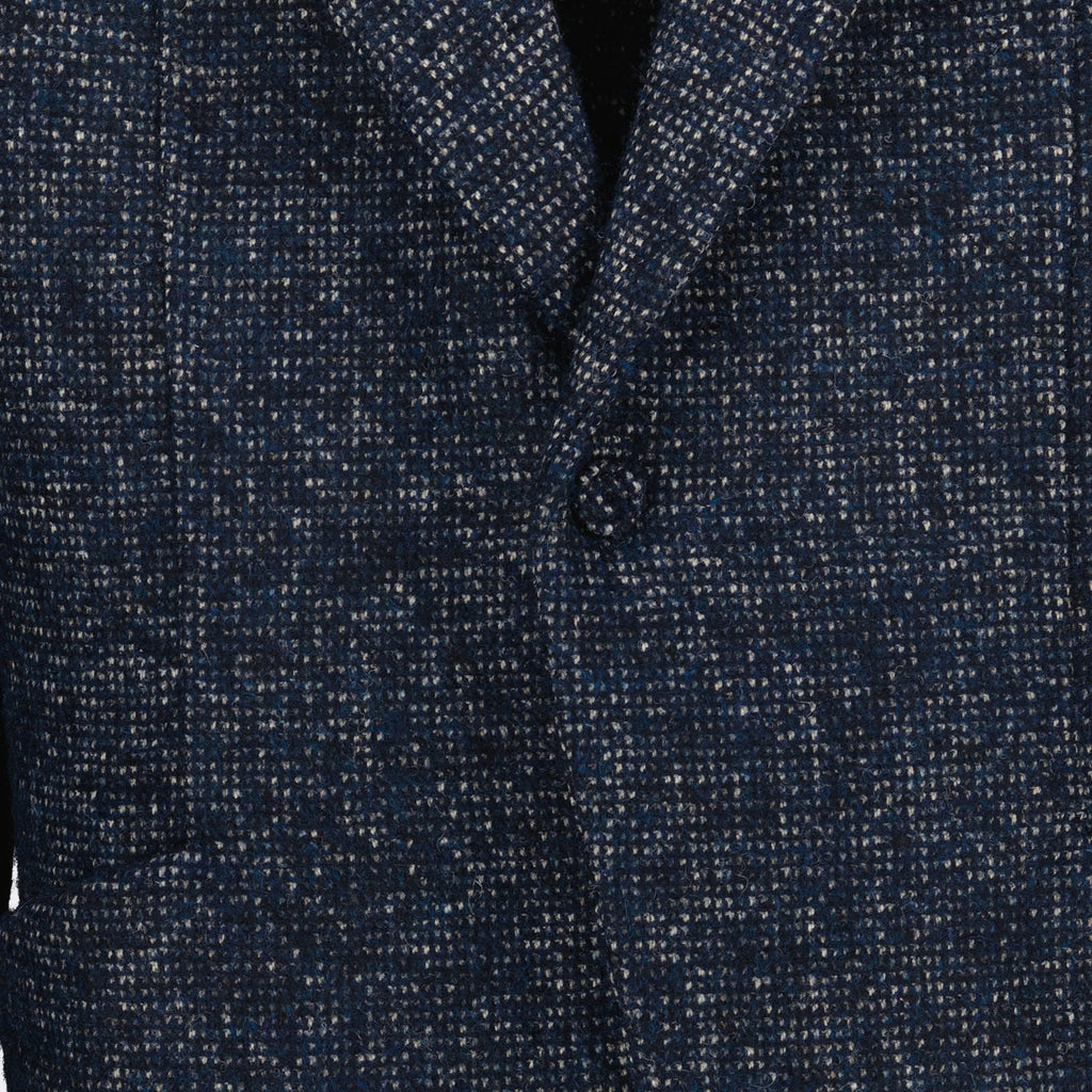 디올의 남성용 비구조 트위드 재킷 이미지 - 2023 가을-겨울 시즌 - 세부 보기 1