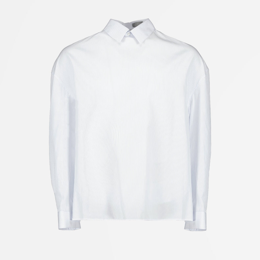 Dior, men's striped shirt, luxury menswear, designer shirt, elegant men's fashion