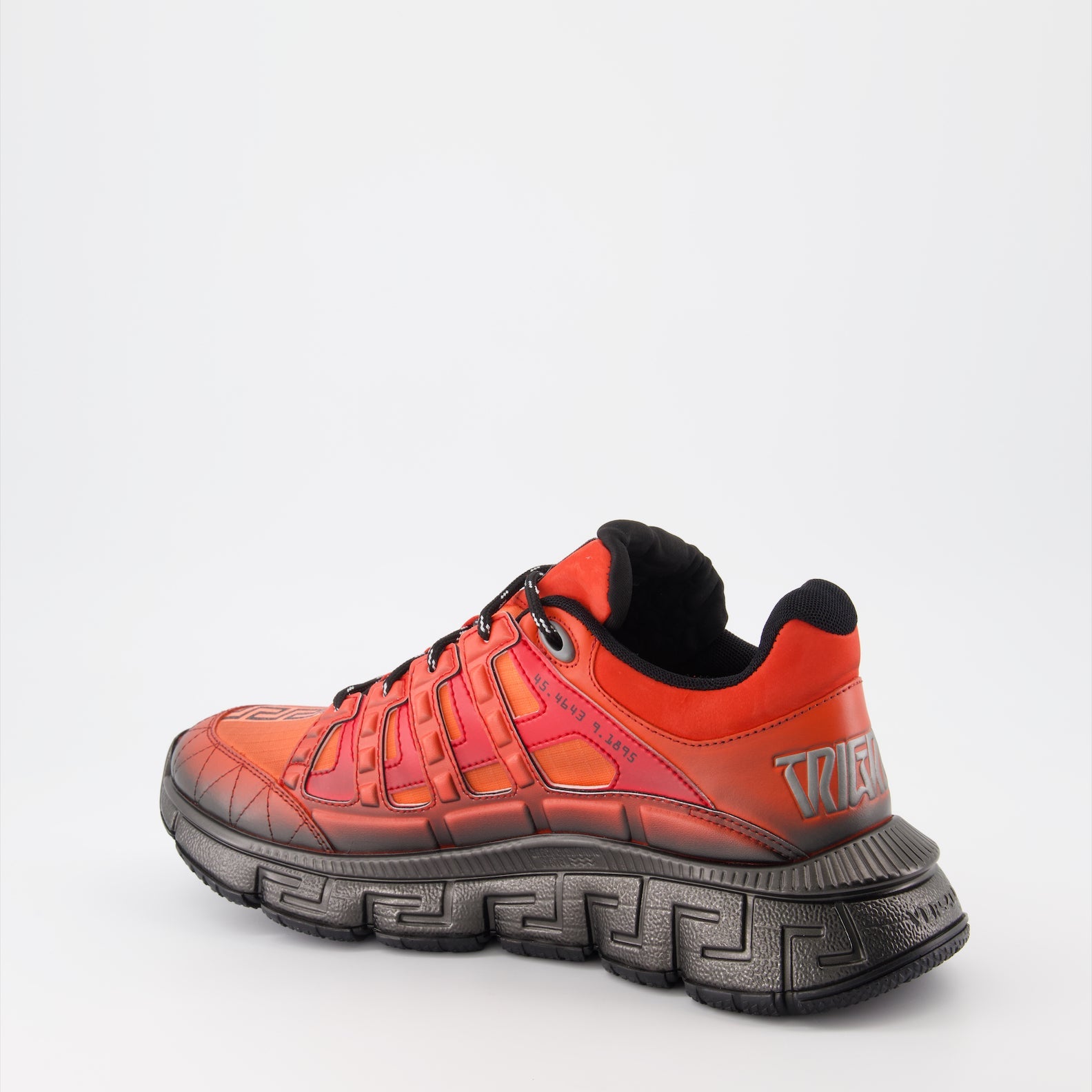 Trigreca Red-Black Sneakers Versace Men WE IN STYLE