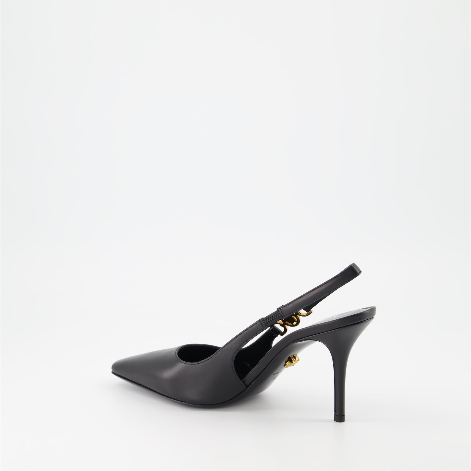 Versace, Medusa Pumps, Women's Luxury Shoes, Leather Heels, Designer Footwear