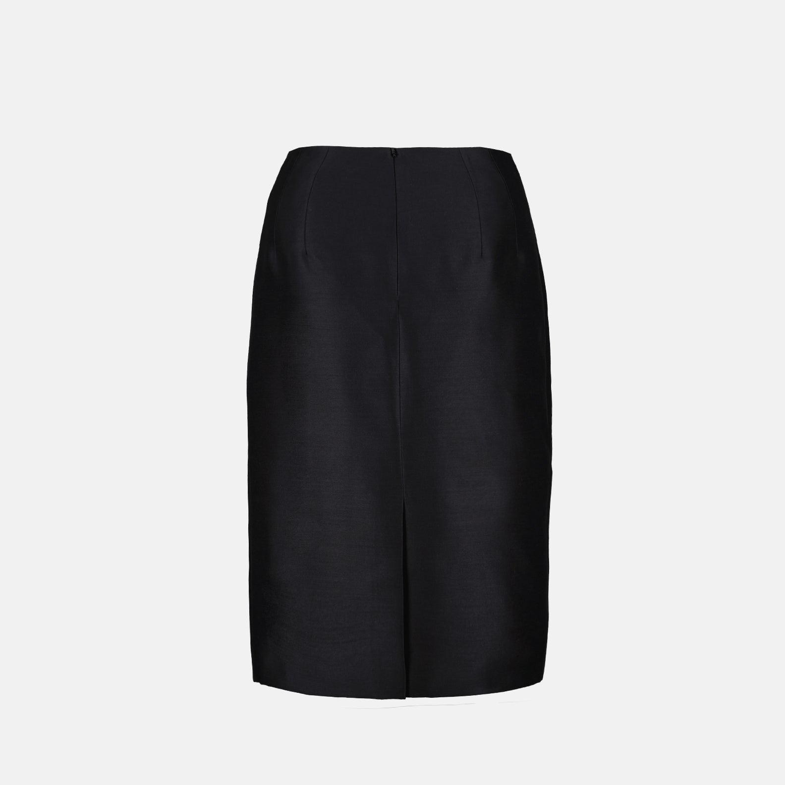 luxury fashion, Versace pencil skirt, wool skirt, high-waisted skirt, elegant office wear