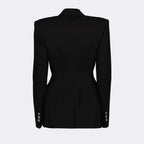 Image of Wool Blazer by Versace for Women - Season Autumn-Winter 2023 - Product detail view 1