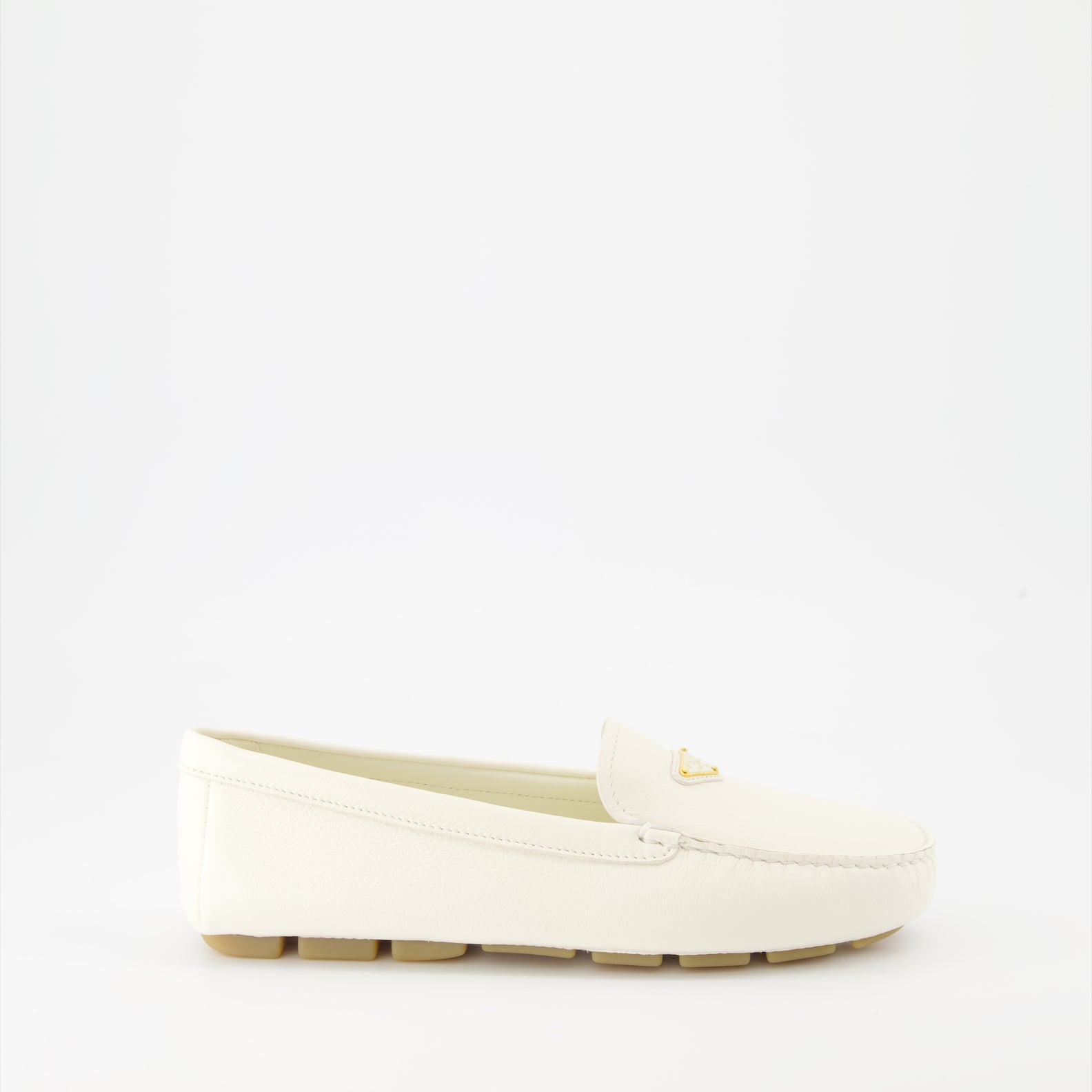 white velvet moccasins, Prada luxury shoes, elegant footwear, high-end moccasins, luxury velvet shoes