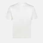 T-shirt, Triangle Logo, Prada, Zip Pocket, White T-Shirt