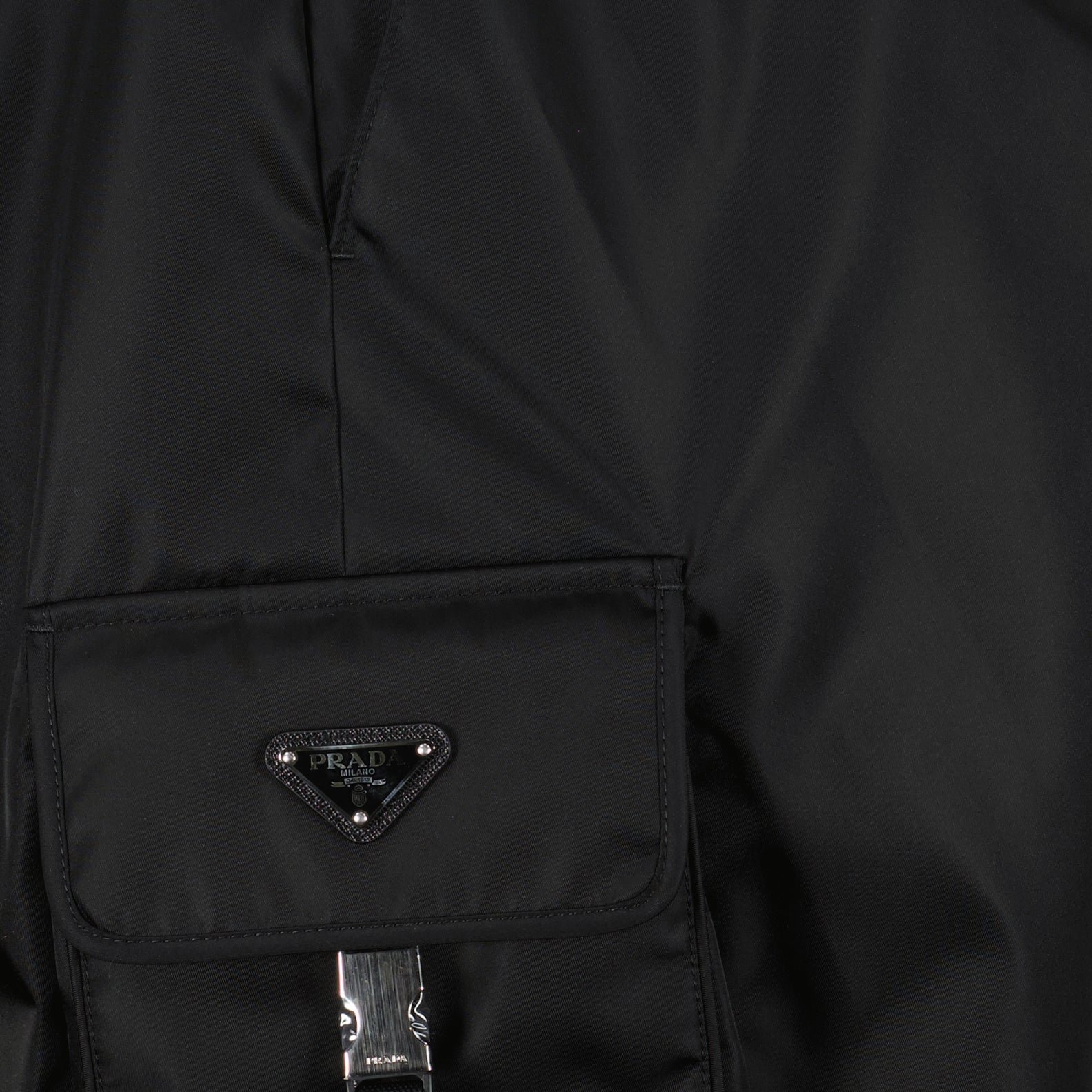 Short Cargo Re-Nylon Noir