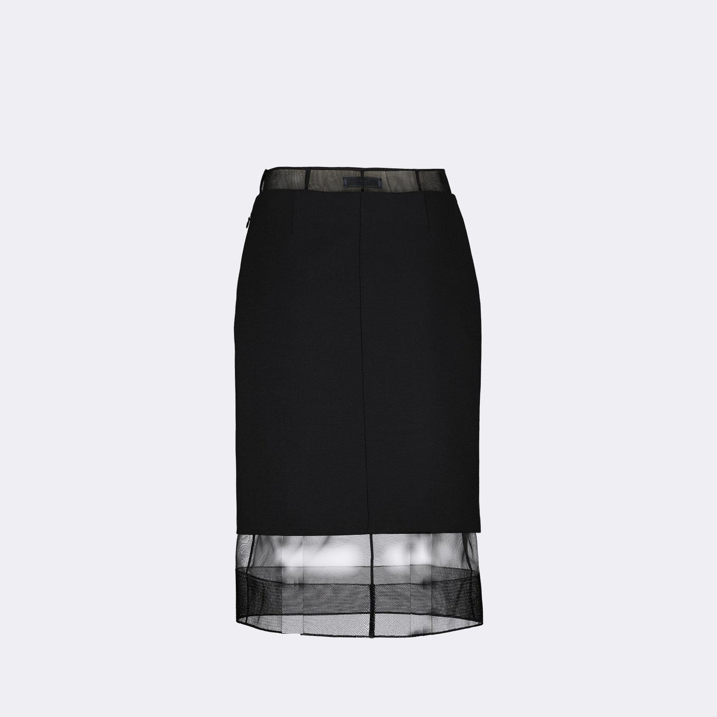 Prada skirt, wool midi skirt, luxury fashion, high-end skirts, designer skirts