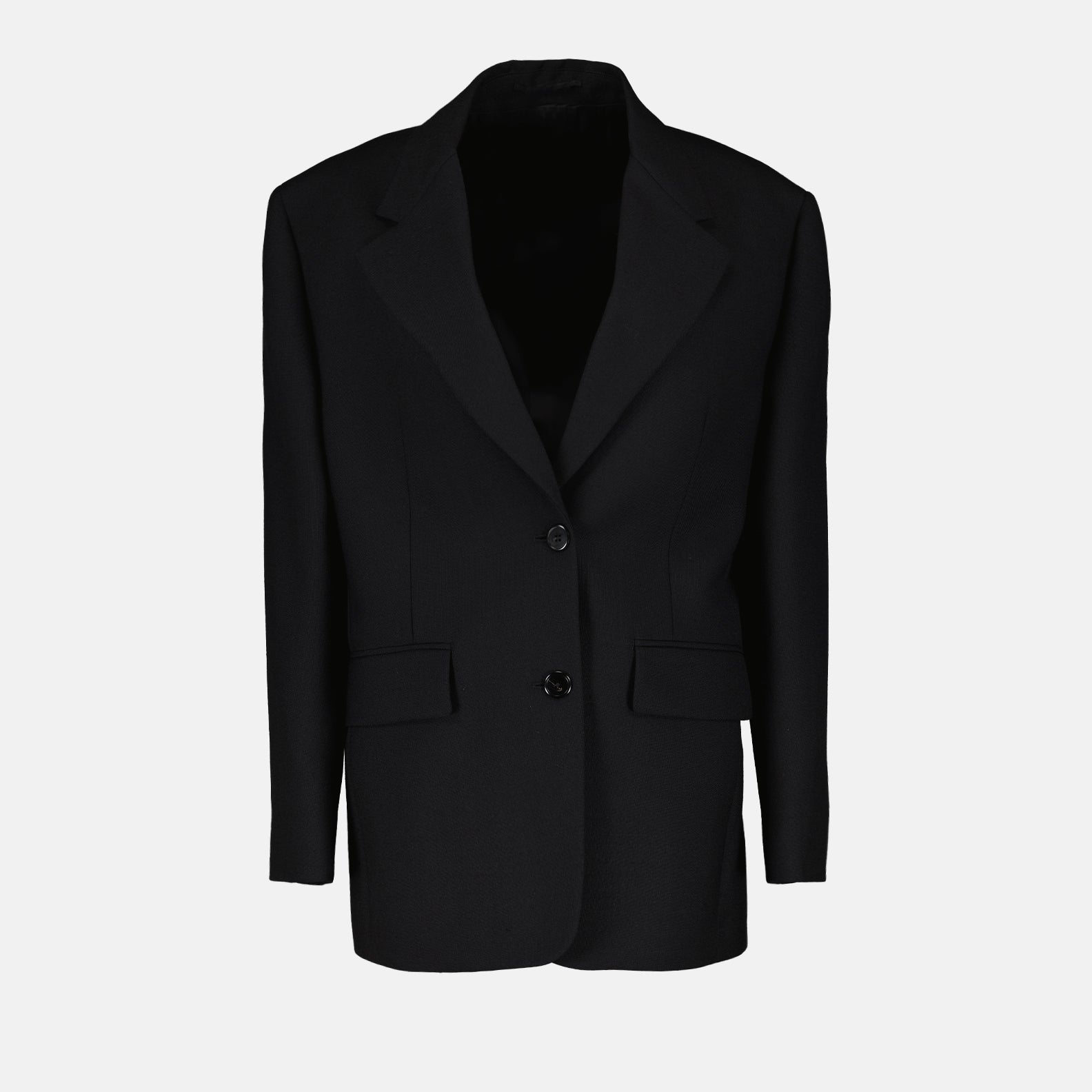 Prada blazer, wool blazer, luxury blazer, tailored jacket, elegant blazer