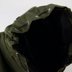 Prada backpack, Re-Nylon, Saffiano leather, luxury accessories, green backpack